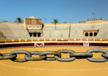 Tendidos de la Plaza de Toros de Vera desde el ruedo